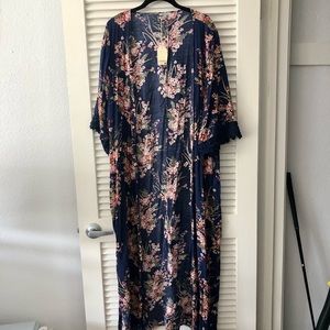 NWT Jodifl floral kimono